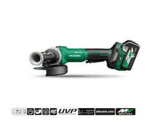 HIKOKI SZLIFIERKA KĄTOWA 36V 125mm G3613DVF WQZ 2x2,5Ah MV BL WŁ.CZUWAKOWY HSC