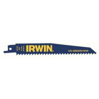 IRWIN BRZESZCZOT 150mm 6 Z/CAL (2szt) /DREWNO Z GWOŹDZIAMI