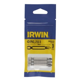 IRWIN KOŃCÓWKI kpl. 3szt. PH1 PH2 PH3 /50mm