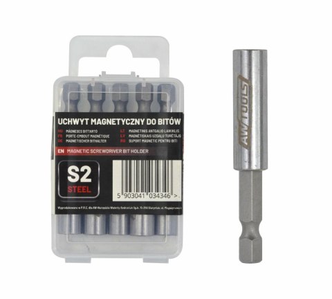 AWTOOLS UCHWYT MAGNETYCZNY DO KOŃCÓWEK 1/4" /5szt. AWTOOLS UCHWYT MAGNETYCZNY DO KOŃCÓWEK 1/4" /5szt.