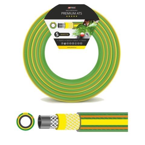 AWTOOLS WĄŻ OGRODOWY PREMIUM ATS 1/2" 50m AWTOOLS WĄŻ OGRODOWY PREMIUM ATS 1/2" 50m