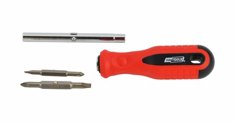 AWTOOLS WKRĘTAK DWUSTRONNY+KOŃCÓWKI 6w1 AWTOOLS WKRĘTAK DWUSTRONNY+KOŃCÓWKI 6w1