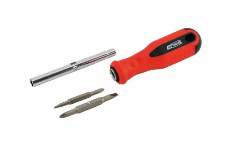 AWTOOLS WKRĘTAK DWUSTRONNY+KOŃCÓWKI 6w1 AWTOOLS WKRĘTAK DWUSTRONNY+KOŃCÓWKI 6w1