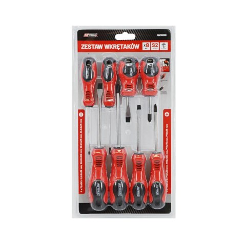 AWTOOLS ZESTAW WKRĘTAKÓW BLISTER S2 / 8szt. AWTOOLS ZESTAW WKRĘTAKÓW BLISTER S2 / 8szt.