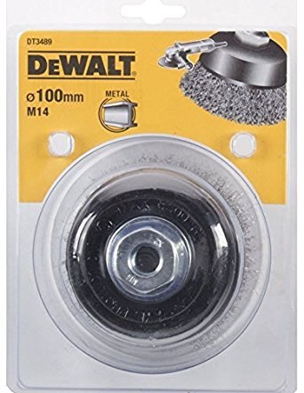DEWALT SZCZOTKA DRUC. GARNKOWA 100mm M14 DRUT FALISTY DEWALT SZCZOTKA DRUC. GARNKOWA 100mm M14 DRUT FALISTY