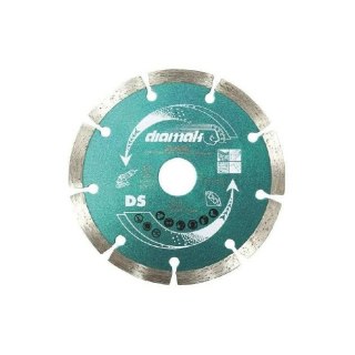 MAKITA TARCZA DIAMENTOWA 125x22,23mm SEGMENT (NA SUCHO) BETON, CEGŁA, MARMUR