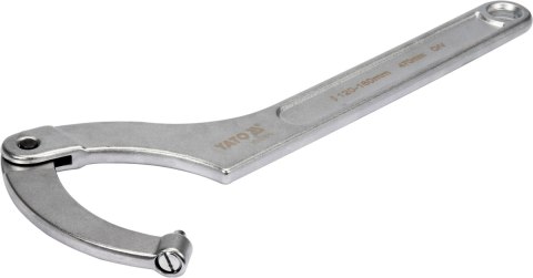 YATO KLUCZ HAKOWY OKRĄGŁY BOLEC, PRZEGUBOWY 120-180mm YATO KLUCZ HAKOWY OKRĄGŁY BOLEC, PRZEGUBOWY 120-180mm