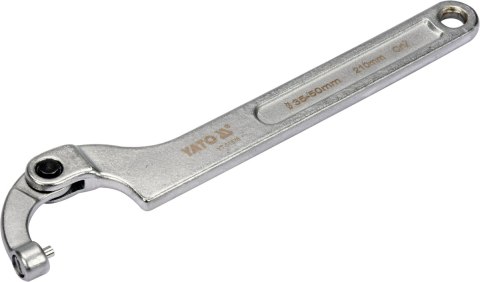 YATO KLUCZ HAKOWY OKRĄGŁY BOLEC, PRZEGUBOWY 35-50mm YATO KLUCZ HAKOWY OKRĄGŁY BOLEC, PRZEGUBOWY 35-50mm