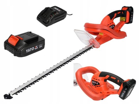 YATO NOŻYCE DO ŻYWOPŁOTU 18V 560mm 1x2,0Ah LI-ION YT-82832 YATO NOŻYCE DO ŻYWOPŁOTU 18V 560mm 1x2,0Ah LI-ION YT-82832