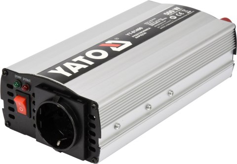YATO PRZETWORNICA NAPIĘCIA 12/230V 500W YATO PRZETWORNICA NAPIĘCIA 12/230V 500W