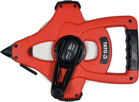YATO TAŚMA MIERNICZA GEODEZYJNA Z WŁÓKNA SZKLANEGO 30mx15mm YATO TAŚMA MIERNICZA GEODEZYJNA Z WŁÓKNA SZKLANEGO 30mx15mm