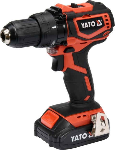 YATO WIERTARKO-WKRĘTARKA 18V 42Nm 1x2,0Ah LI-ION BEZSZCZOTKOWA, W WALIZCE YT-82794 YATO WIERTARKO-WKRĘTARKA 18V 42Nm 1x2,0Ah LI-ION BEZSZCZOTKOWA, W WALIZCE YT-82794