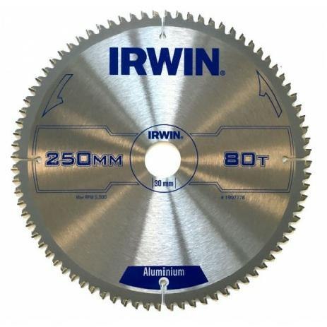 IRWIN PIŁA TARCZOWA WIDIOWA 250*30*80z/ ALUMINIUM