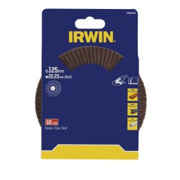 IRWIN ŚCIERNICA LISTKOWA 125mm x 22,23mm P 60