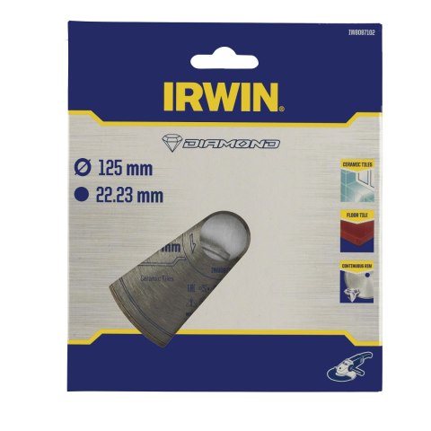 IRWIN TARCZA DIAMENTOWA 125mm x 22,23mm / PEŁNA
