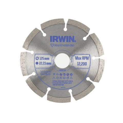IRWIN TARCZA DIAMENTOWA 125mm x 22,23mm / SEGMENTOWA
