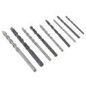 IRWIN WIERŁO DO BETONU METALU HSS kpl. 9szt. (3-8mm)