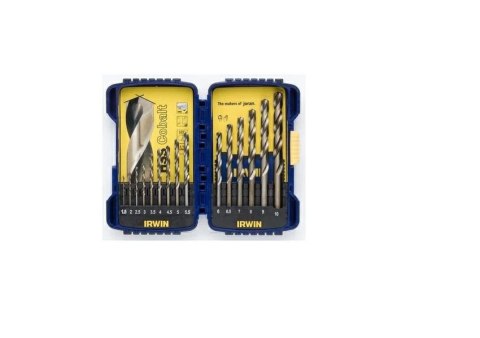 IRWIN ZESTAW WIERTEŁ 15szt. COBALT 1.5-10mm ...