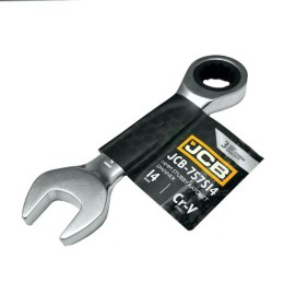 JCB KLUCZ PŁASKO-OCZKOWY Z GRZECHOTKĄ 14mm KRÓTKI