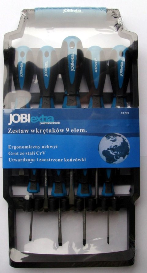 JOBI EXTRA WKRĘTAKI 9szt./WIESZAK