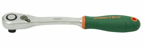 JONNESWAY GRZECHOTKA 1/4" 60ZĘBÓW R6802 WĄSKA