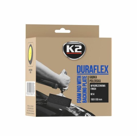 K2 GĄBKA POLERSKA M14 DURAFLEX CZARNA
