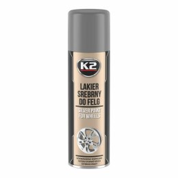 K2 LAKIER DO MALOWANIA FELG 500ML SREBRNY