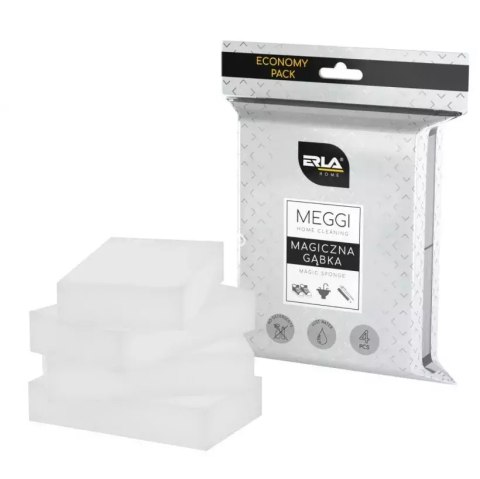 K2 MAGICZNA GĄBKA 4 SZT. ERLA MEGGI MAGICZNA GĄBKA ZESTAW 10X6X2