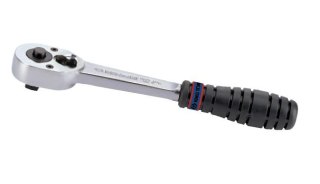 KING TONY GRZECHOTKA 3/8" 32Z. 200mm UCHWYT GUMOWY BLOKADA...