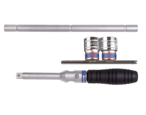 KING TONY KLUCZ DO KÓŁ KRZYŻAKOWY 1/2" Z NASADKAMI 19, 21mm.........