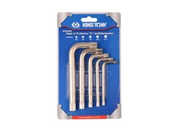 KING TONY ZESTAW KLUCZY SPLINE 5szt. M5-M12...