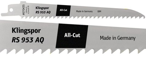 KLINGSPOR BRZESZCZOT DO PIŁY SZABLASTEJ 230x19x1,27mm RS 953 AQ /5szt.