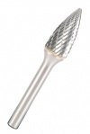 KLINGSPOR FREZ Z WĘG.SPIEKA.HF 100 F /12,7mm/010 HIPERBOLA FI=12,7x25mm,TRZ.6mm,TYP RBF