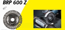 KLINGSPOR SZCZOTKA DO RUR 115mm x 6 x 22,23 BRP600Z DRUT SKRĘCANY