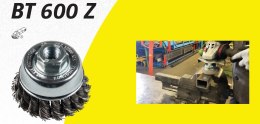 KLINGSPOR SZCZOTKA GARNKOWA 65mm M14 BT600Z DRUT SKRĘCANY