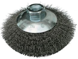 KLINGSPOR SZCZOTKA STOŻKOWA 115mm M14 BK600W DRUT FALISTY