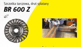 KLINGSPOR SZCZOTKA TARCZOWA 115mm M14 BR600Z DRUT SKRĘCANY