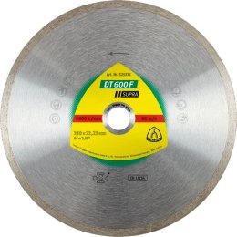 KLINGSPOR TARCZA DIAMENTOWA PEŁNA 125mm x 1,6mm x 22,2mm DT600F CERAMIKA.