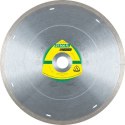 KLINGSPOR TARCZA DIAMENTOWA PEŁNA 200mm x 1,6mm x 30mm DT900FL GRES, SPECIAL, SUCHO MOKRO