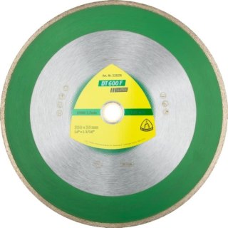 KLINGSPOR TARCZA DIAMENTOWA PEŁNA 250mm x 1,9mm x 30/25,4mm DT600F CERAMIKA.