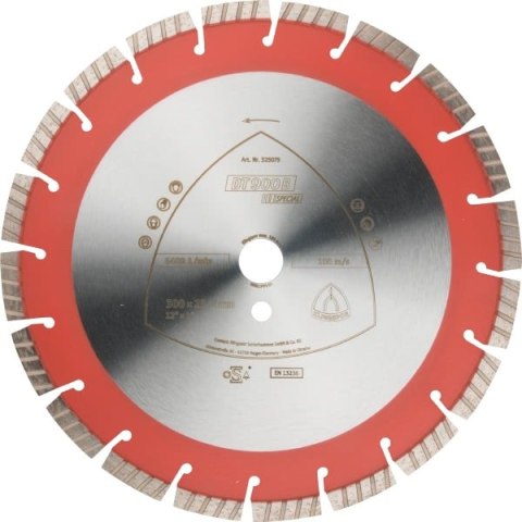 KLINGSPOR TARCZA DIAMENTOWA SEGMENTOWA 350x3,0x25,4mm DT900B