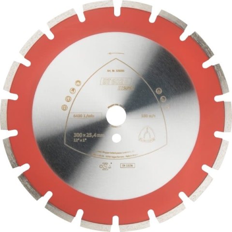 KLINGSPOR TARCZA DIAMENTOWA SEGMENTOWA 350x3,2x25,4mm DT602B