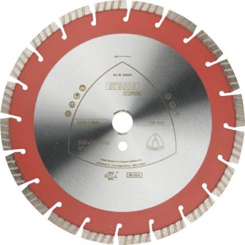 KLINGSPOR TARCZA DIAMENTOWA SEGMENTOWA 400x3,6x25,4 DT900B...