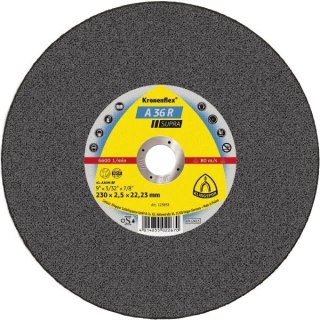 KLINGSPOR TARCZA DO METALU 125mm x 2,0mm x 22,2mm A36R Supra INOX