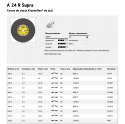 KLINGSPOR TARCZA DO METALU 230mm x 3,0mm x 22,2mm A24R Supra