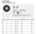 KLINGSPOR TARCZA DO METALU 350mm x 3,5mm x 25,4mm A24R Supra