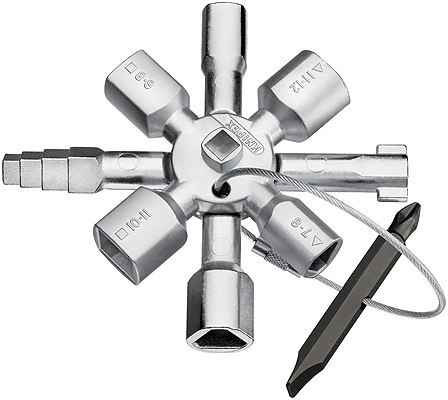 KNIPEX KLUCZ WIELOFUNKCYJNY DO SZAF..