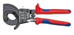 KNIPEX NOŻYCE DO CIĘCIA KABLI I PRZEWODÓ W ZAPADKOWE DO 32mm...