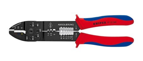 KNIPEX SZCZYPCE DO ZAGNIATANIA 240mm UNIWERSALNE.