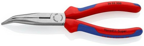 KNIPEX SZCZYPCE PÓŁOKRĄGŁE WYGIĘTE 200mm ...